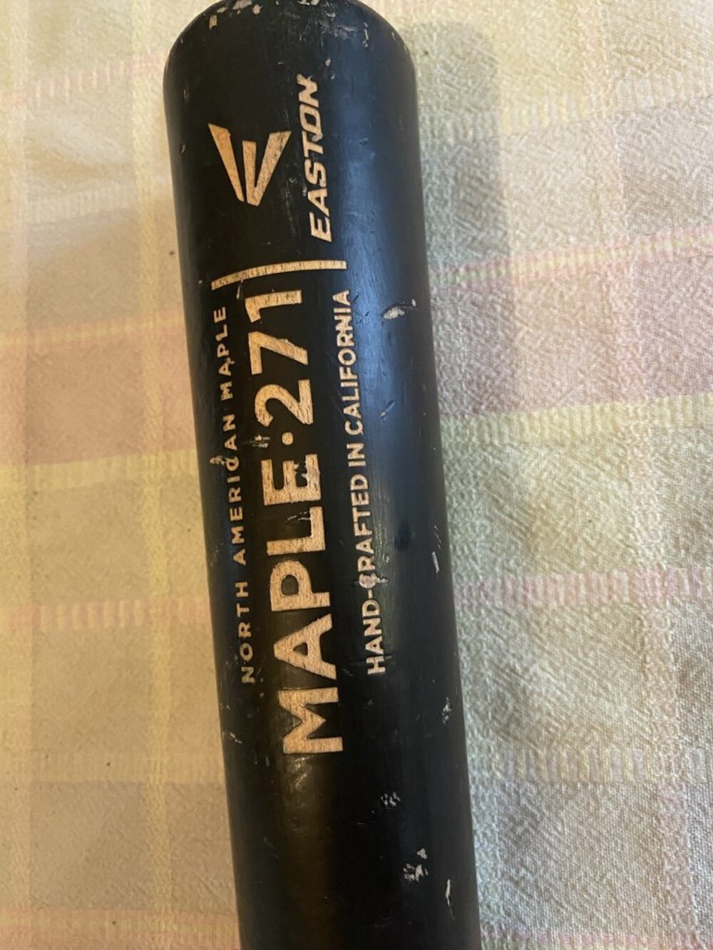 Easton Maple 271 33 inch Bat Used black North American Maple